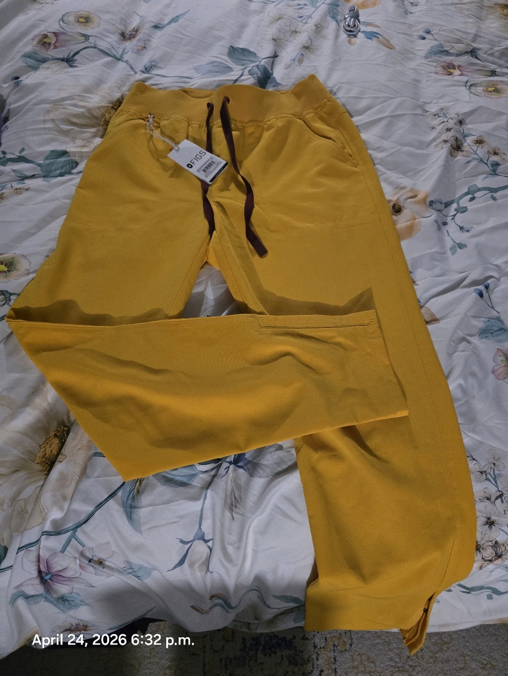 Figs Emergency Yellow Bristol Scrub Pants